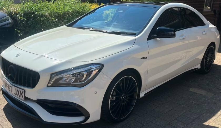 Mercedes-Benz CLA Class 2L Amg White #2