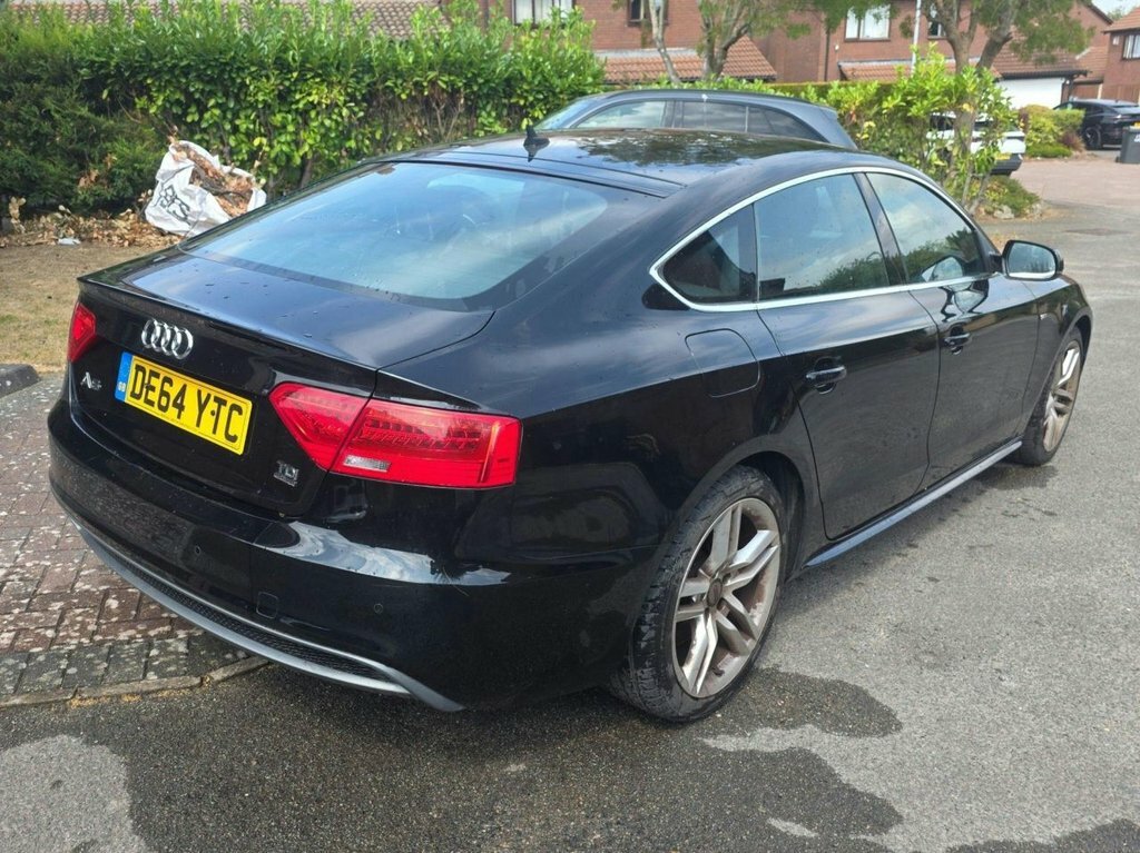 Audi A5 2L S Line Black #3