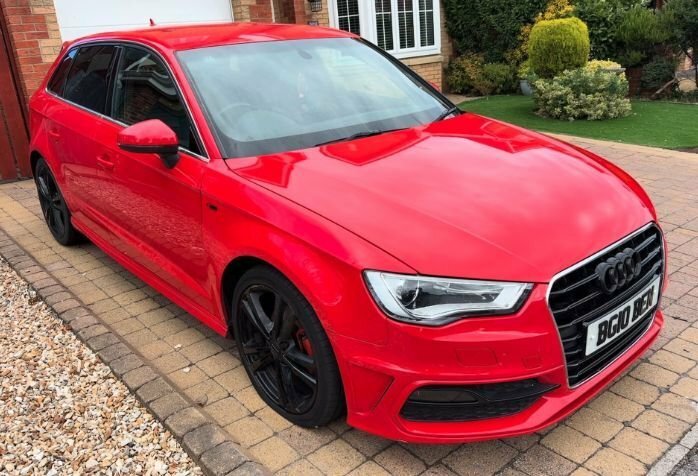 Audi A3 2L S Line Red