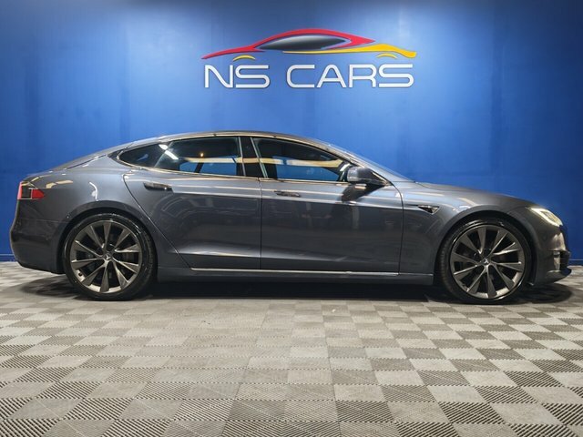 Tesla Model S Dual Motor Hatchback Grey #3