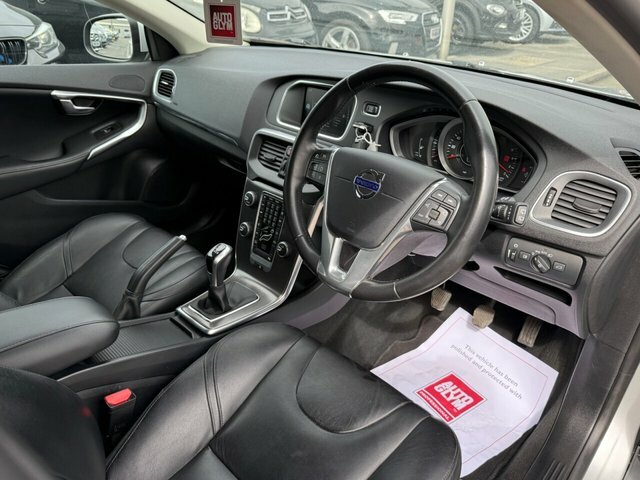 Volvo V40 D4 Se Lux Nav Silver #5