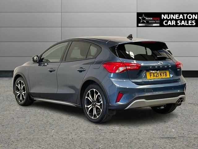 Ford Focus 1.0T Ecoboost Mhev Active X Edition Hatchback FX21KYB Blue #5