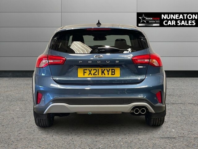 Ford Focus 1.0T Ecoboost Mhev Active X Edition Hatchback FX21KYB Blue #4
