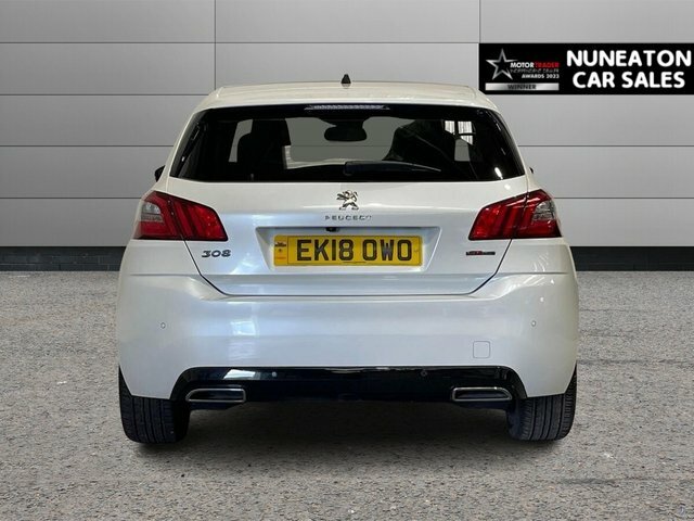 Peugeot 308 1.2 Puretech Gt Line Hatchback E White #4