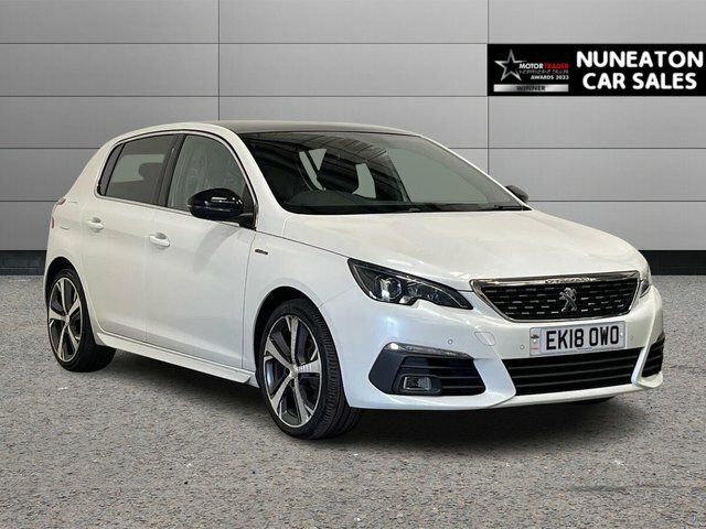 Peugeot 308 1.2 Puretech Gt Line Hatchback E White