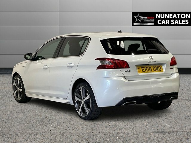Peugeot 308 1.2 Puretech Gt Line Hatchback E White #5