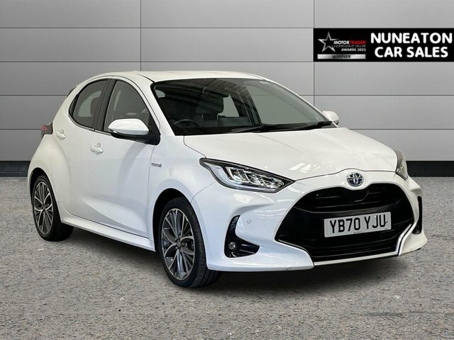Toyota Yaris 1.5 Vvt-h Excel Hatchback Hybrid E-cvt White