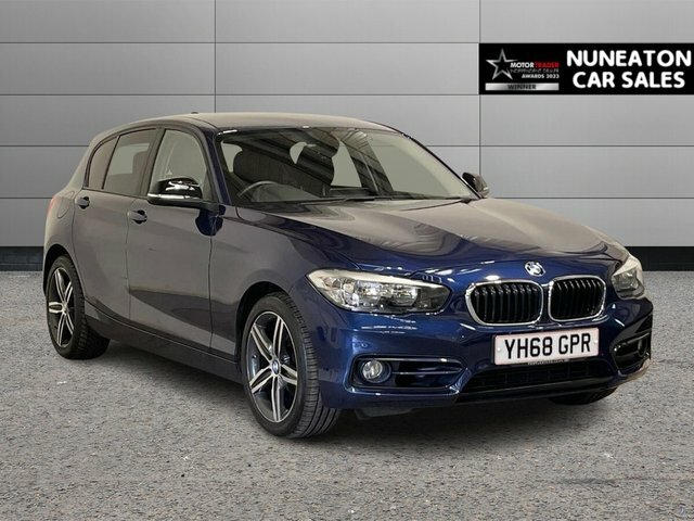 BMW 1 Series 1.5 118I Sport Hatchback Euro 6 Blue