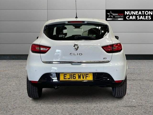 Renault Clio 1.5 Dci Dynamique S Nav Hatchback White #4