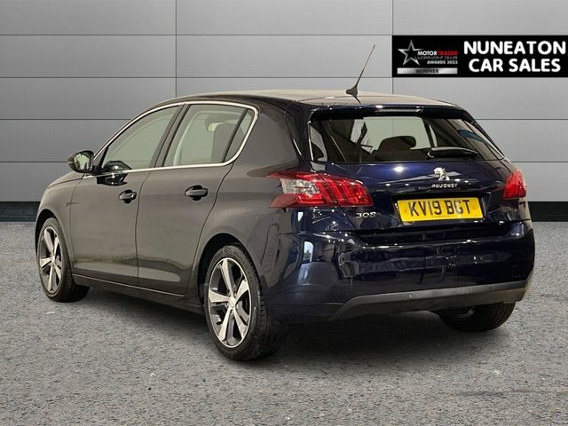 Peugeot 308 1.2 Puretech Gpf Allure Hatchback Eat E Blue #5