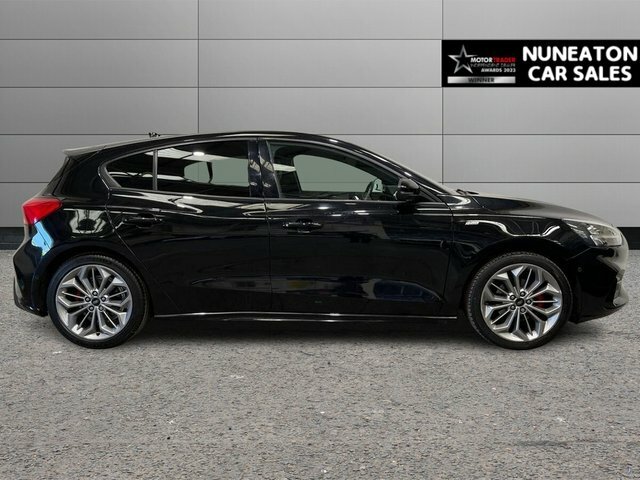 Ford Focus 1.0T Ecoboost St-line X Hatchback LO70VUE Black #2