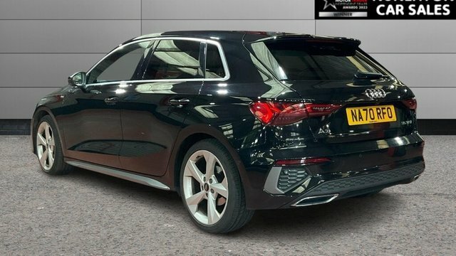 Audi A3 1.5 Tfsi 35 S Line Sportback Eur Black #4