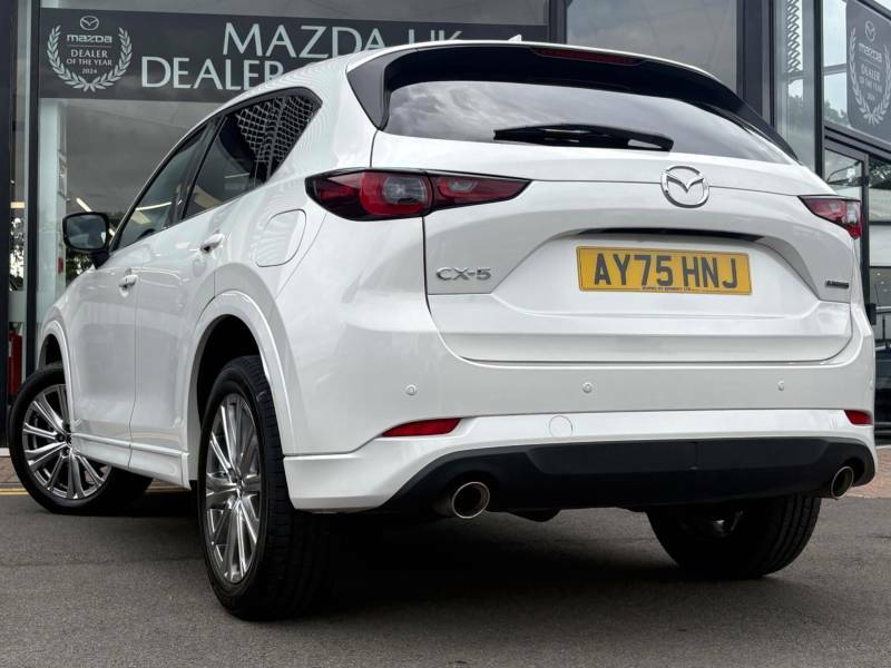 Mazda CX-5 2.0 E-skyactiv G Mhev Takumi Euro 6 Ss White #4