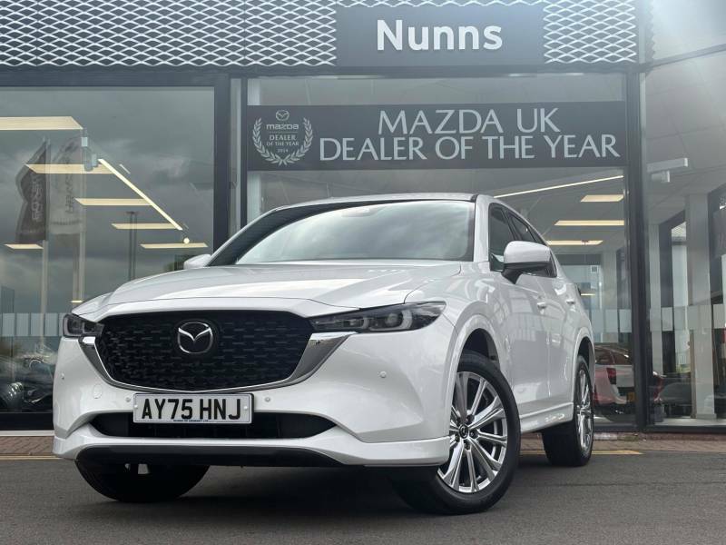 Mazda CX-5 2.0 E-skyactiv G Mhev Takumi Euro 6 Ss White #3