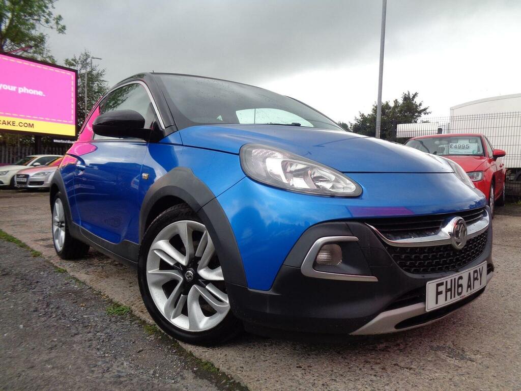 Vauxhall Adam Hatchback 1.0I Turbo Ecoflex Rocks Air Euro 6 Ss Blue