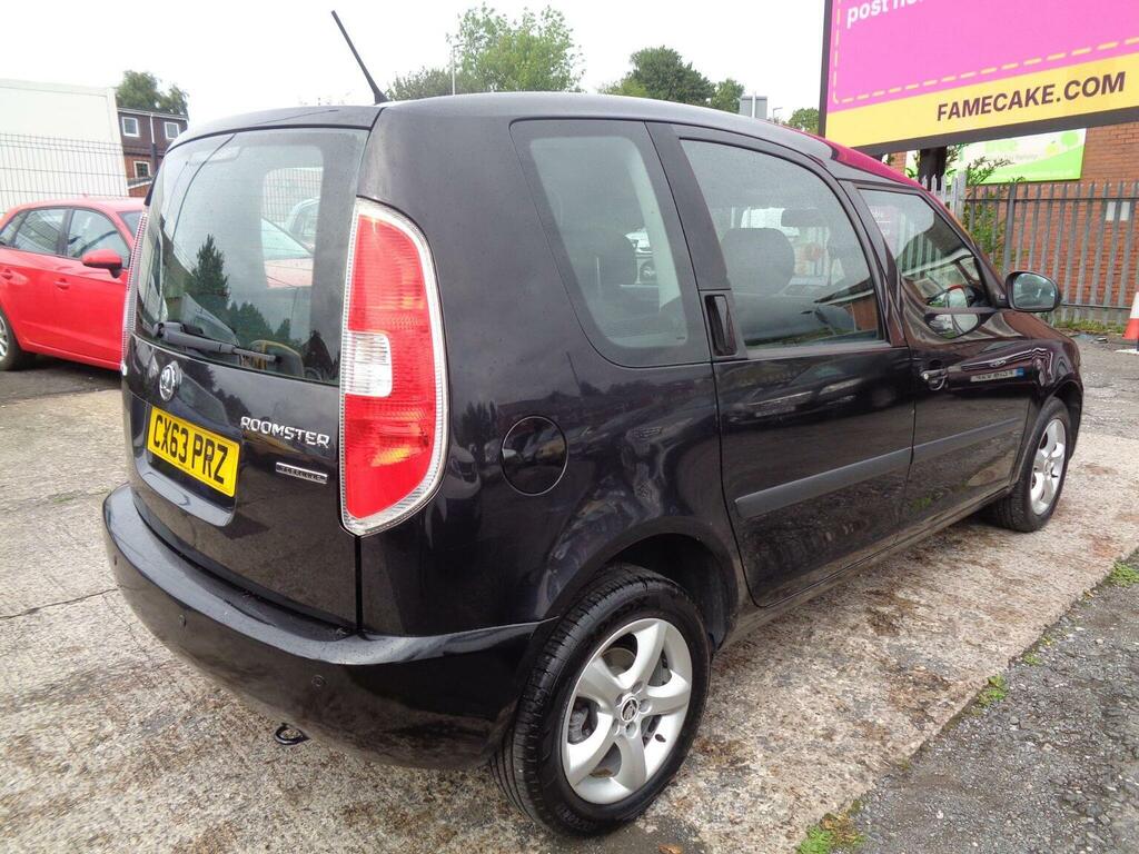 Skoda Roomster Mpv 1.2 Tdi Greenline II Euro 5 Ss 201363 Black #4