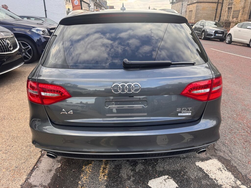 Audi A4 Avant 2.0 Tdi Black Edition Euro 5 Ss Red #9