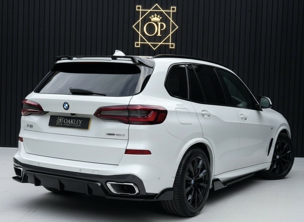 BMW X5 3.0 X5 Xdrive40d M Sport White #5