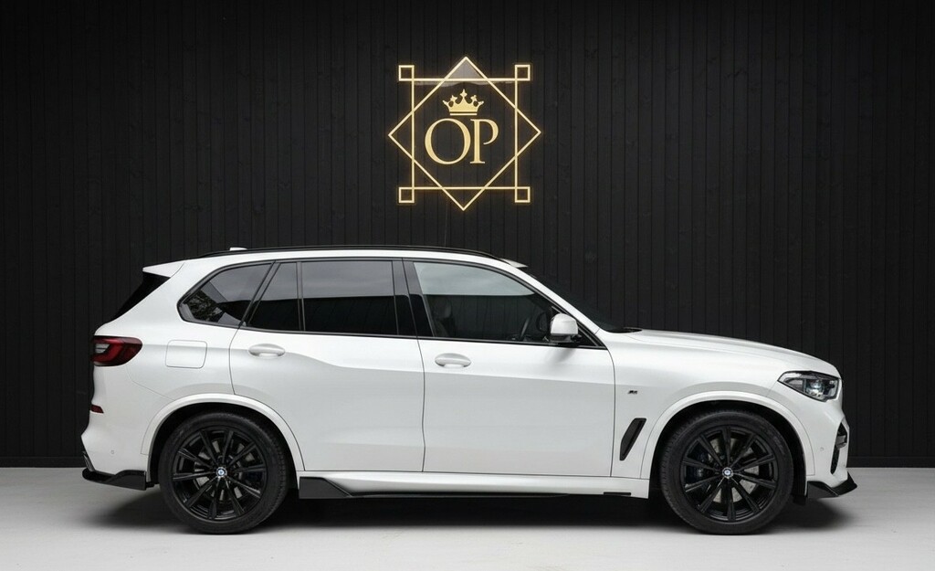 BMW X5 3.0 X5 Xdrive40d M Sport White #4