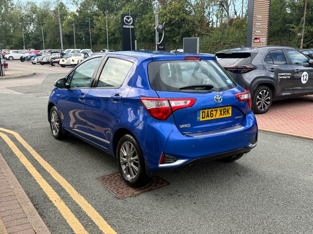 Toyota Yaris 1.5 Hybrid Icon Tech Cvt Blue #5