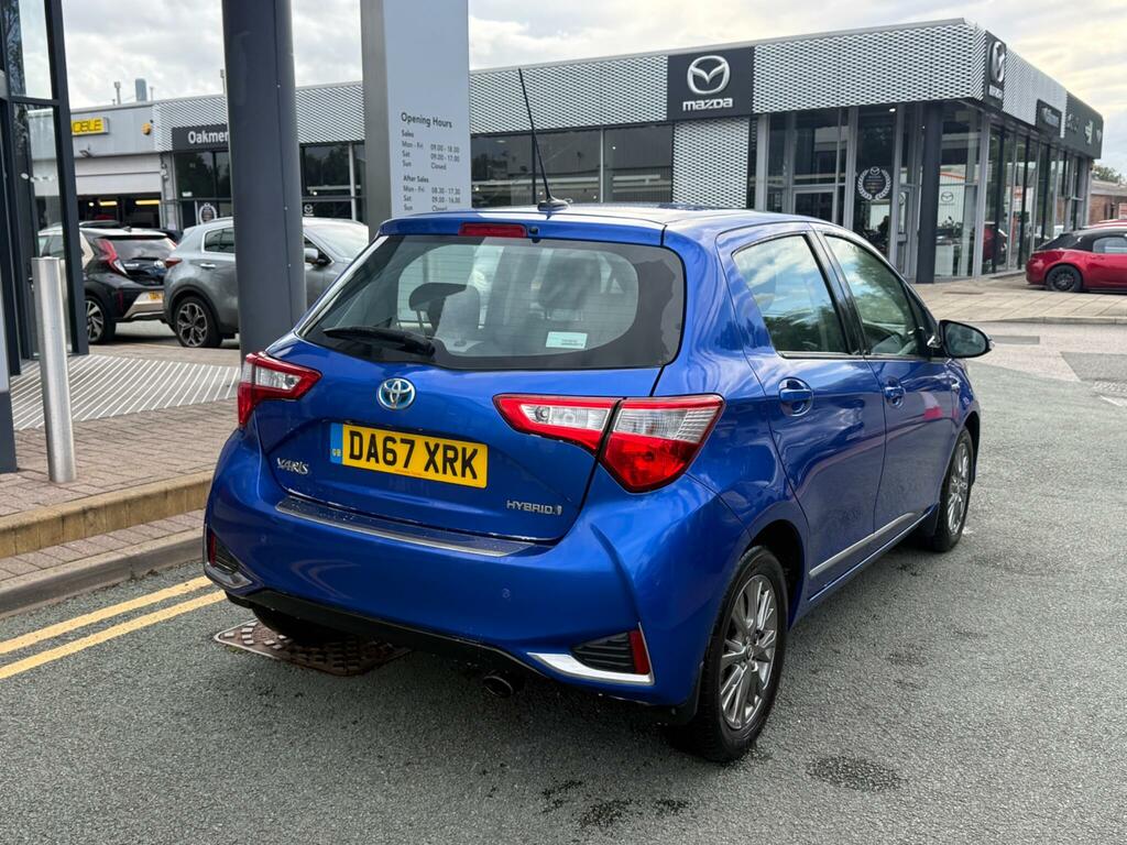 Toyota Yaris 1.5 Hybrid Icon Tech Cvt Blue #3