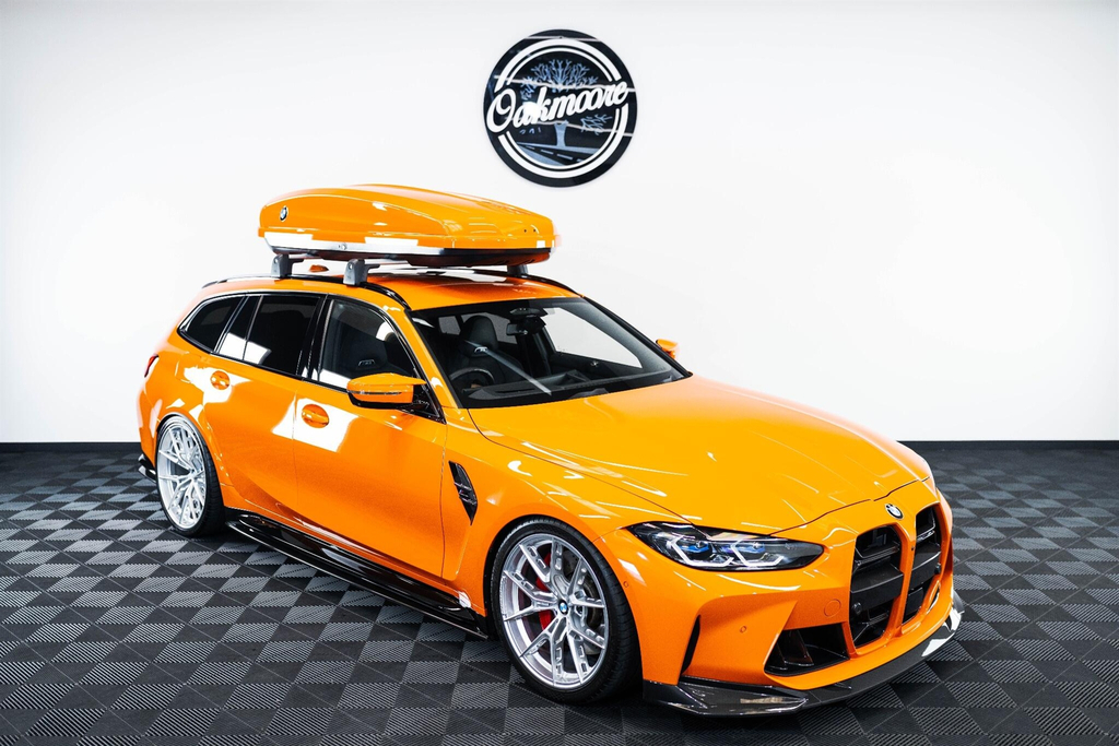 BMW M3 Estate Orange