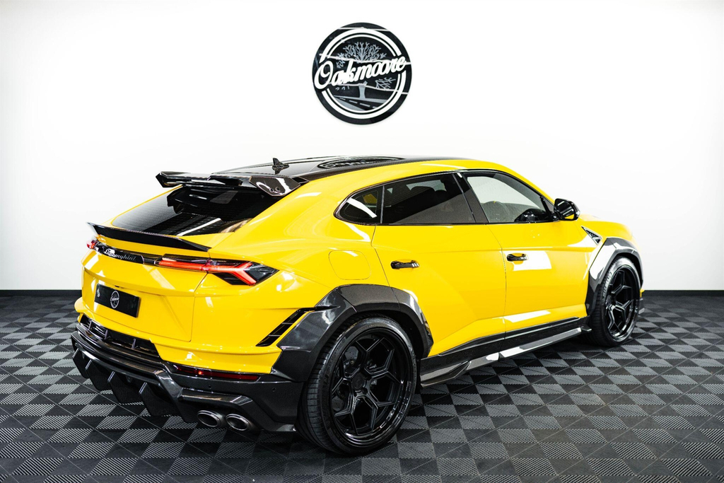 Lamborghini Urus Suv Yellow #4