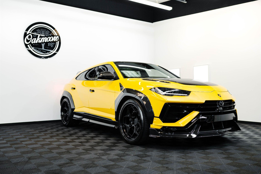 Lamborghini Urus Suv Yellow #5