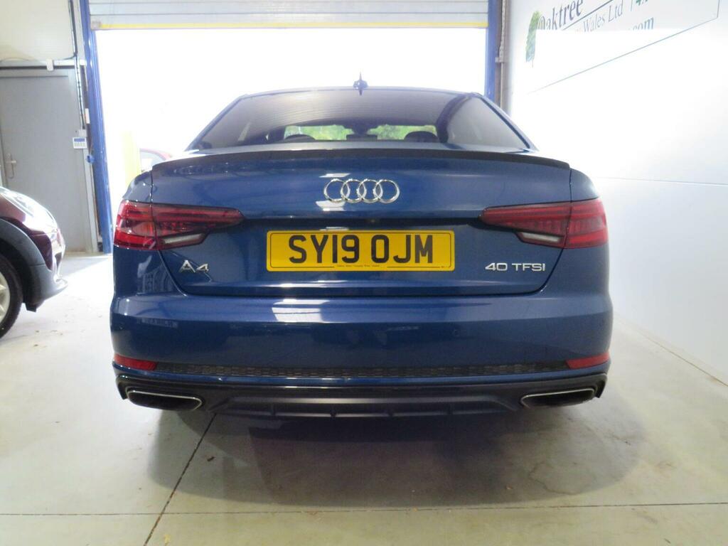 Audi A4 2.0 Tfsi 40 Black Edition S Tronic Euro 6 Ss Blue #5