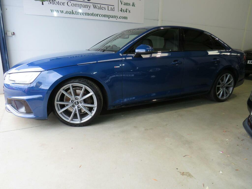 Audi A4 2.0 Tfsi 40 Black Edition S Tronic Euro 6 Ss Blue #3