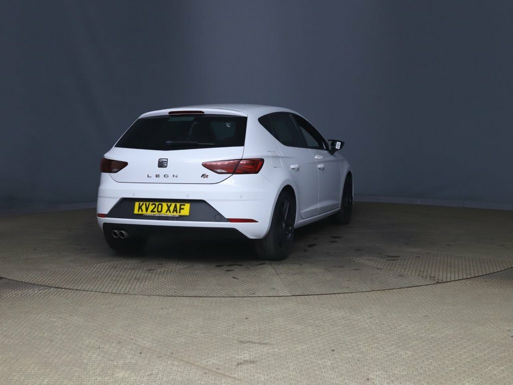 Seat Leon 1.5L Fr Black Edition White #6