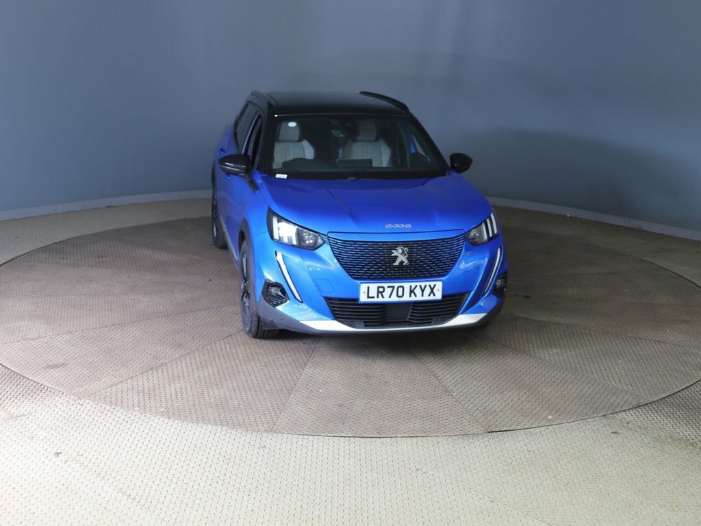 Peugeot e-2008 Suv Blue #2