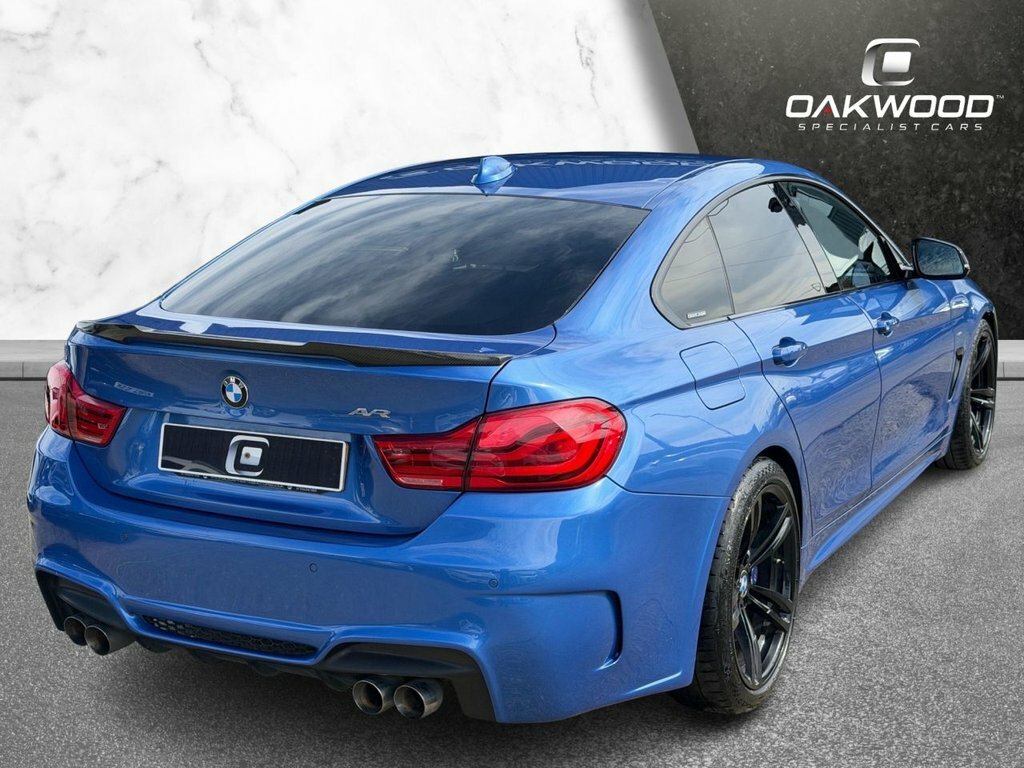 BMW 4 Series Gran Coupe Hatchback Blue #6