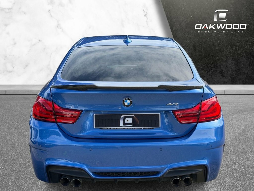 BMW 4 Series Gran Coupe Hatchback Blue #3