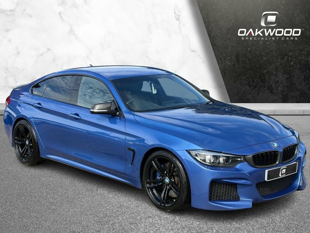 BMW 4 Series Gran Coupe Hatchback Blue