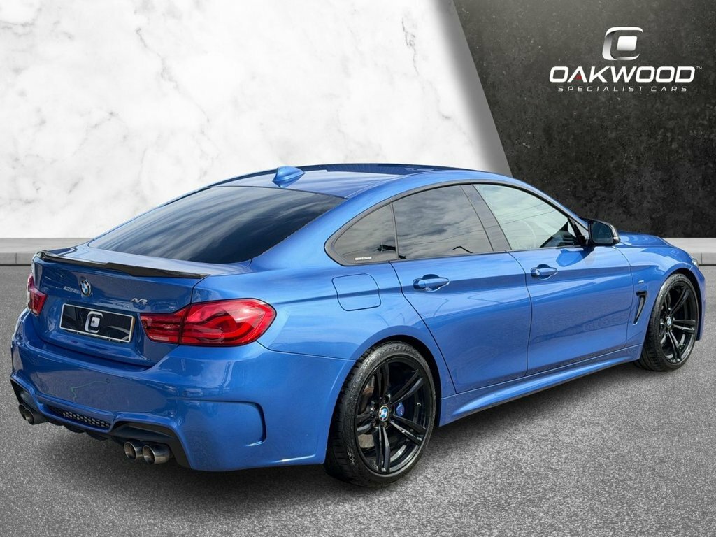 BMW 4 Series Gran Coupe Hatchback Blue #2