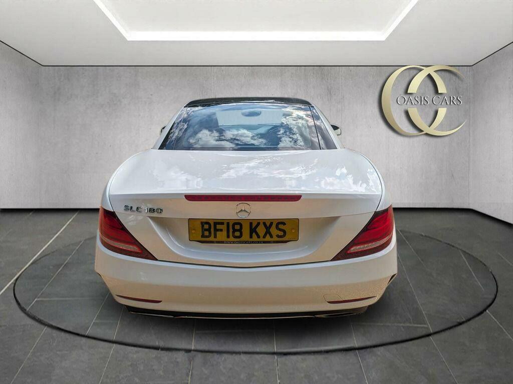 Mercedes-Benz SLC Convertible 1.6 Slc180 Amg Line G-tronic Euro 6 S White #6