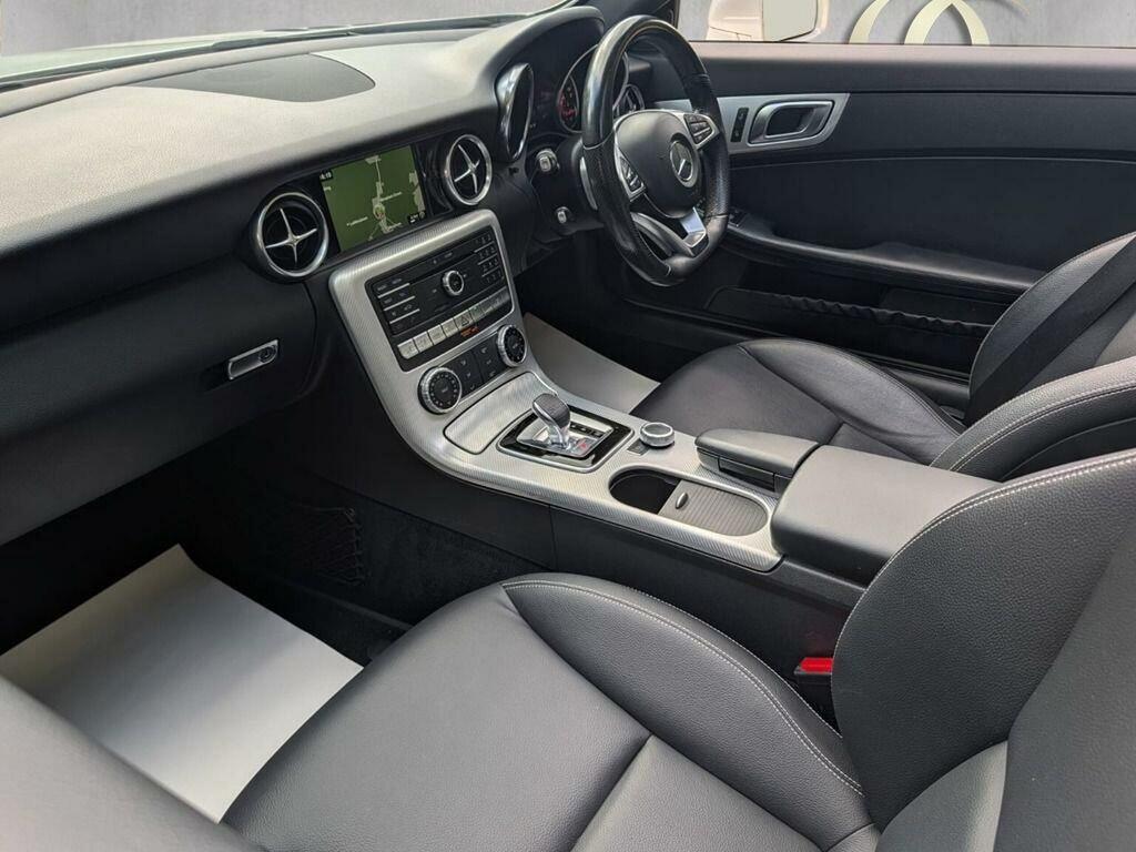 Mercedes-Benz SLC Convertible 1.6 Slc180 Amg Line G-tronic Euro 6 S White #5
