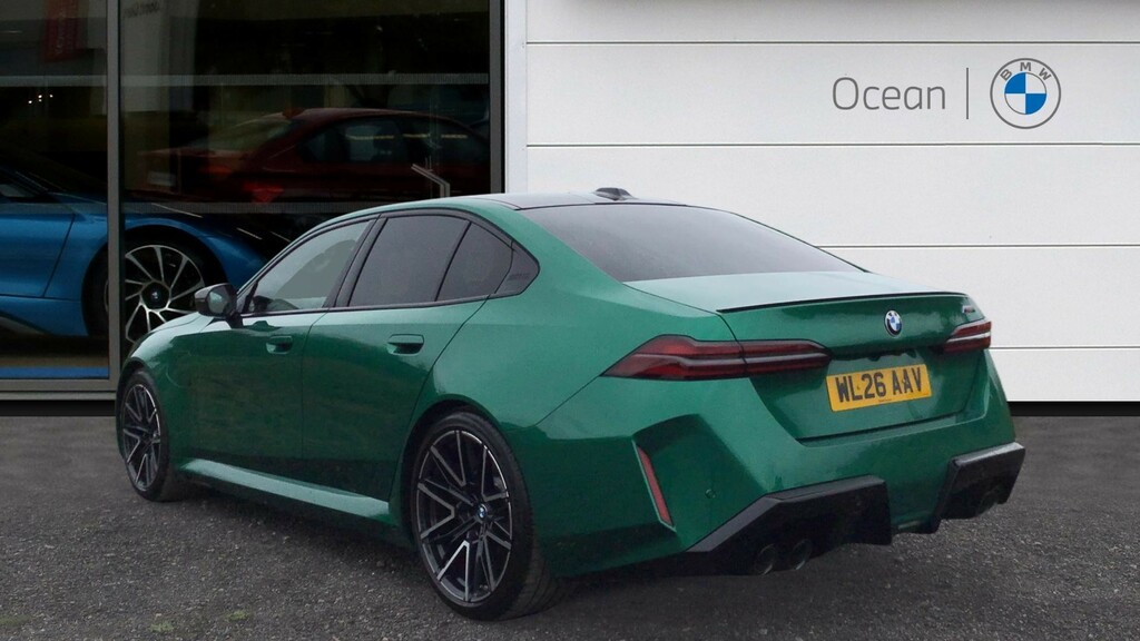 BMW M5 Saloon Green #2