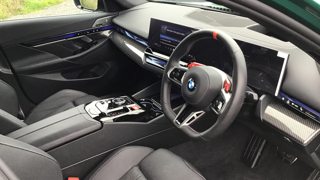 BMW M5 Saloon Green #6