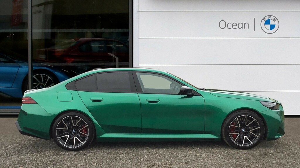 BMW M5 Saloon Green #3