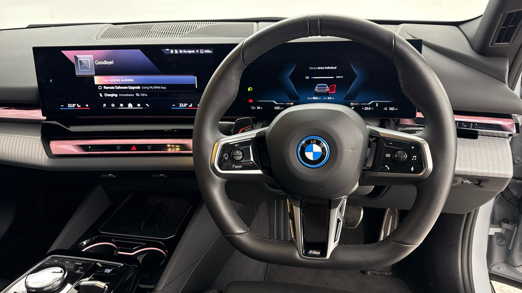 BMW i5 Estate Grey #5