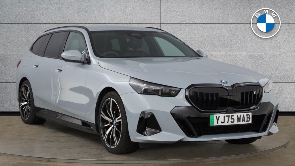 BMW i5 Estate Grey