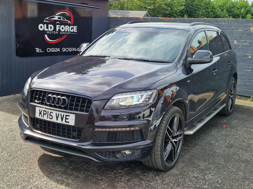 Audi Q7 3.0 Tdi V6 S Line Tiptronic Quattro Euro 5 Black #4