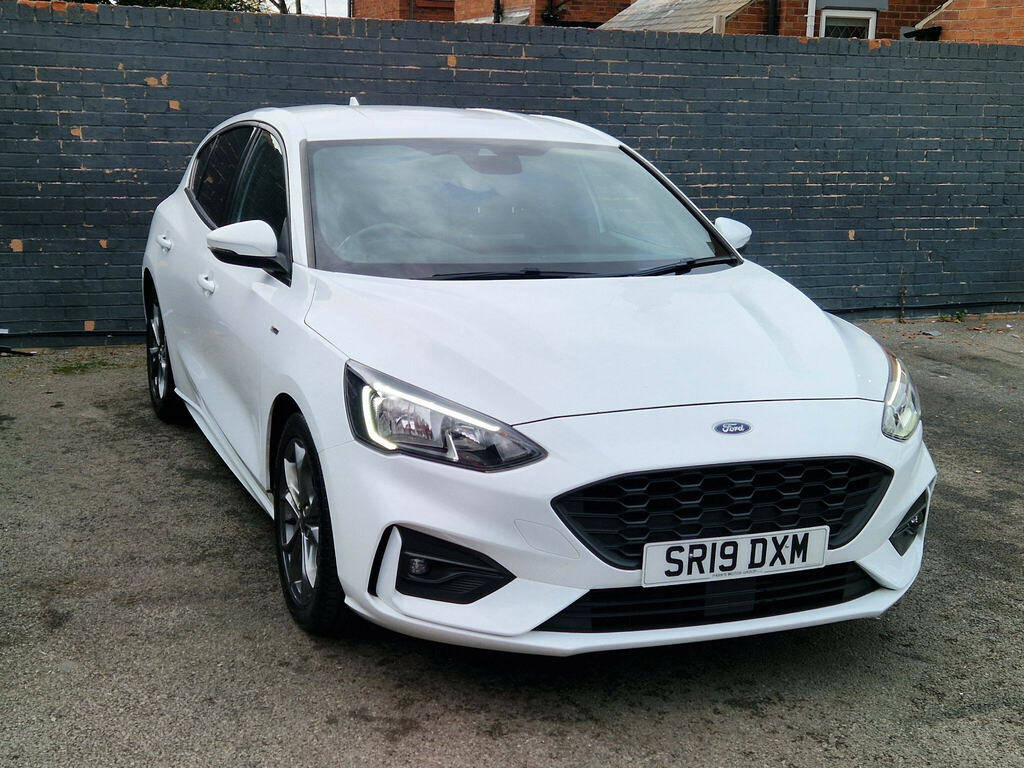 Ford Focus 1.0T Ecoboost St-line Euro 6 Ss White #2
