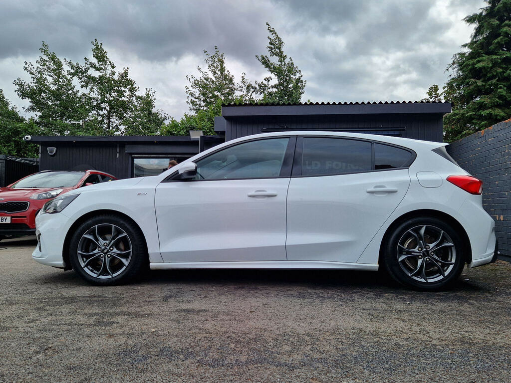 Ford Focus 1.0T Ecoboost St-line Euro 6 Ss White #5