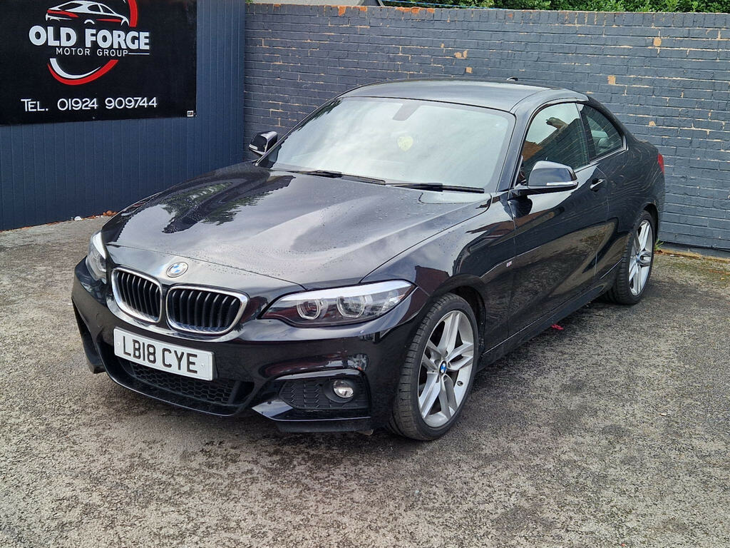 BMW 2 Series 1.5 218I M Sport Euro 6 Ss Black #4