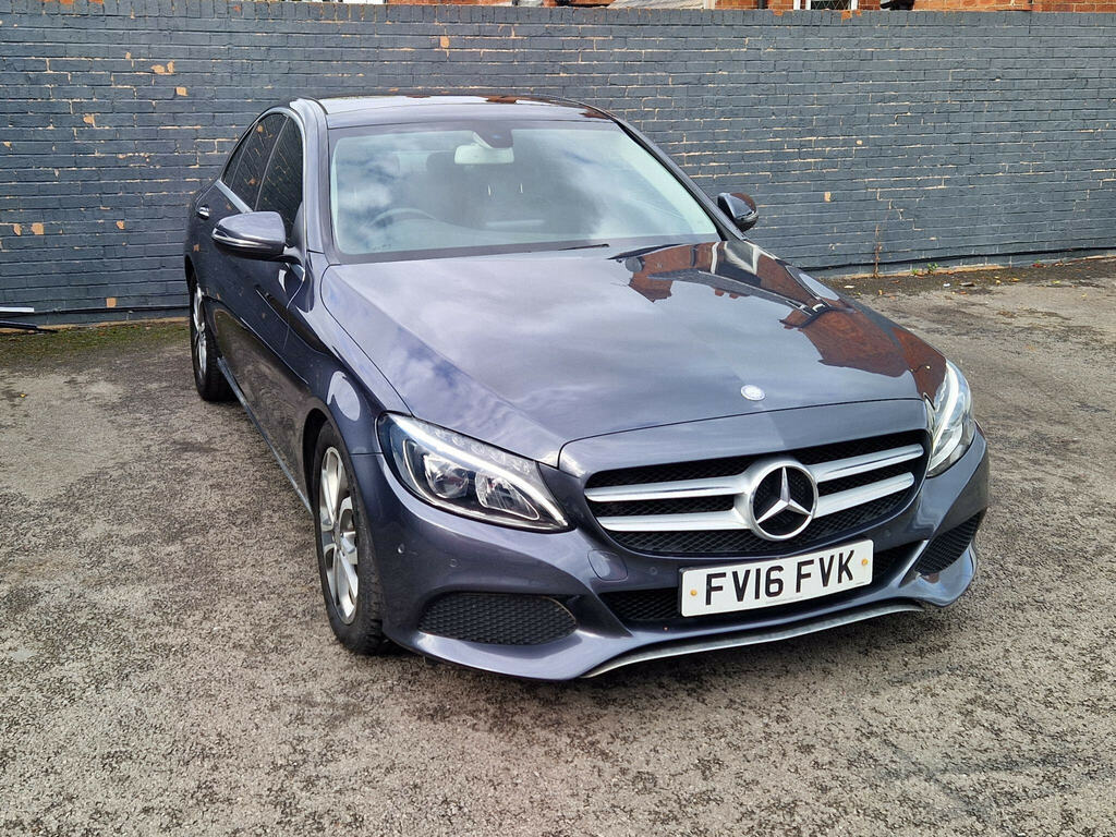 Mercedes-Benz C Class 2.1 C220d Sport Premium 7G-tronic Euro 6 Ss Grey #2