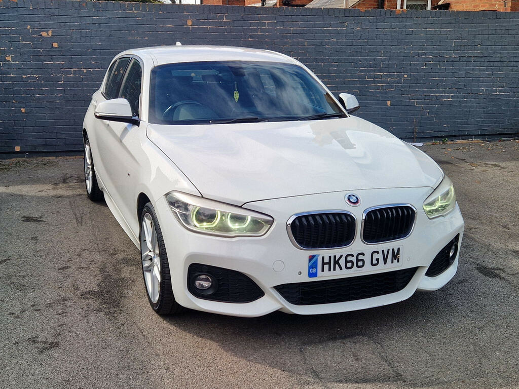 BMW 1 Series 1.5 116D M Sport Euro 6 Ss White #2