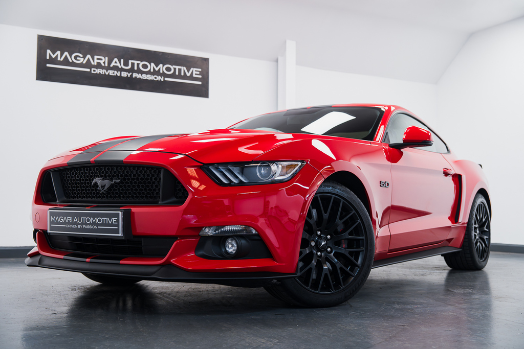 Ford Mustang Gt Red #66